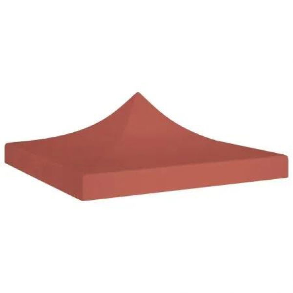 Party Tent Roof 2x2 m Terracotta 270 g/mÂ²