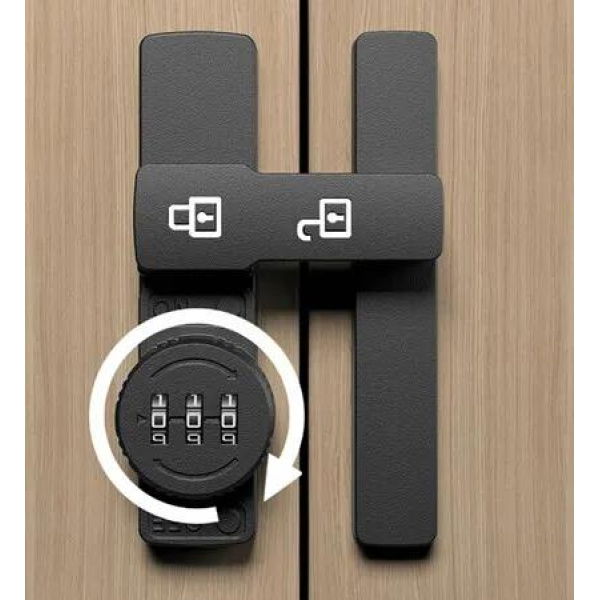 Password Keyboard Compartment Door Lock Suitable for Home School Office Gym Mechanical Combination Cabinet Storage Cabinet Eectronic Toolbox