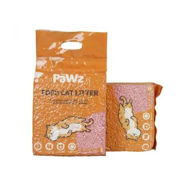 PaWz 2.5kg Tofu Cat Litter Clumping Watermelon x6