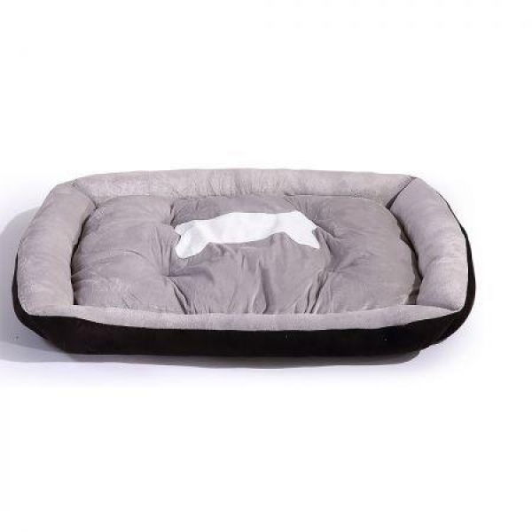 PaWz Pet Bed Dog Beds Bedding Mattress Mat Cushion Soft Pad Pads Mats M Black