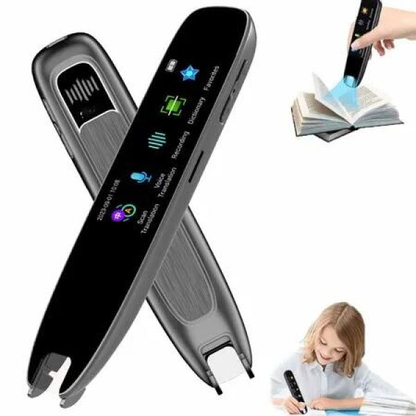 Pen Traductor,Pen Multipurpose Translation Device,Supports Voice Translation Between 112 Languages for Students,Travelers and Dyslexia