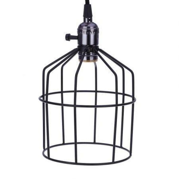 Pendant Cage Hanging Wire Lamp Guard