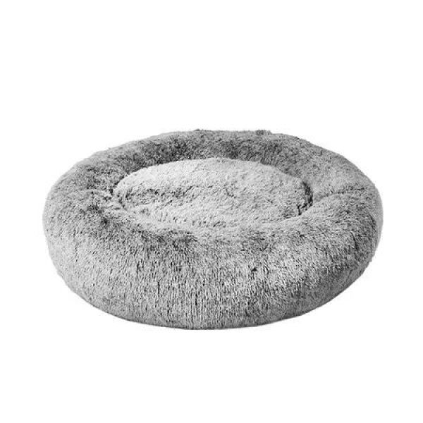 Pet Bed Memory Foam Dog Donut Charcoal Large