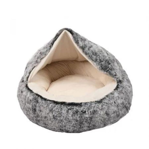 Pet Dog Calming Bed Warm Soft Plush L Large