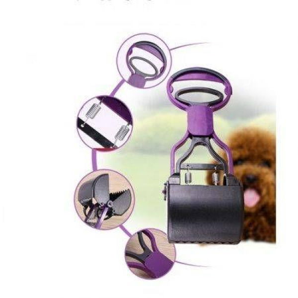 Pet Dog Puppy Easy Pick Up Waste Grabber Pooper Scooper Poo Remover