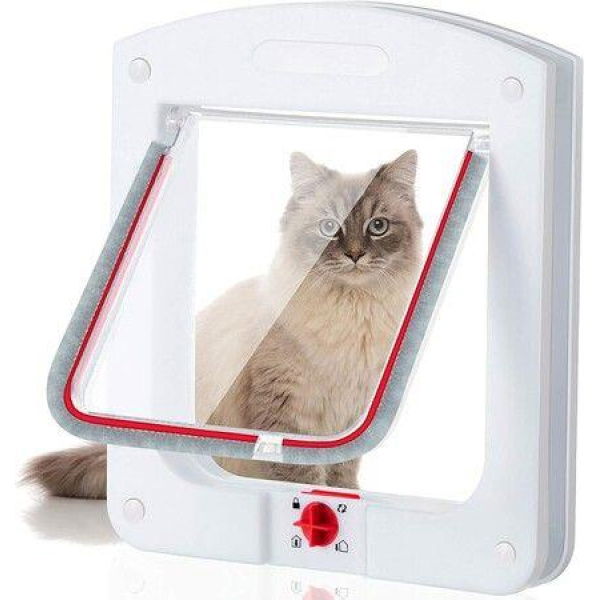 Pet Door For Cats And Dog Cat Flap Door For Interior Exterior Cat Door 22 X 20 Cm