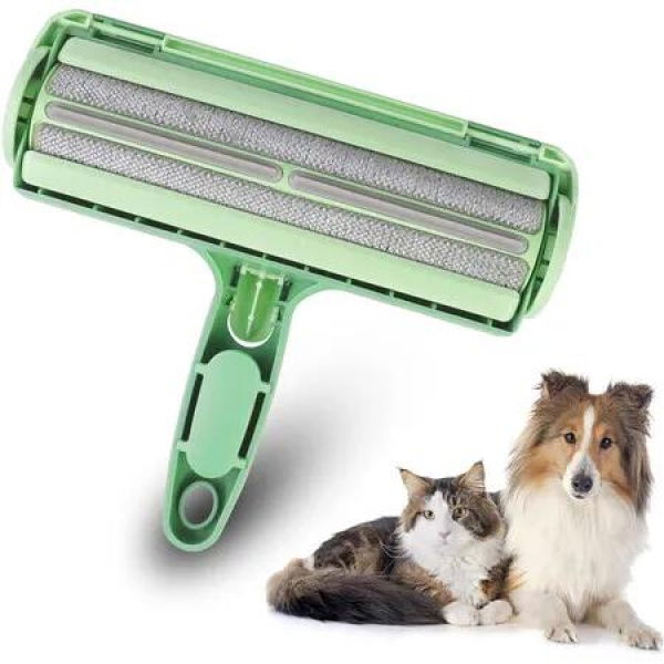 Pet Hair Remover for Furniture Sofa Car Seat Carpet Bedding,Portable Lint Rollers Electrostatic Larger Perfect Tool for Pet Hair Removal