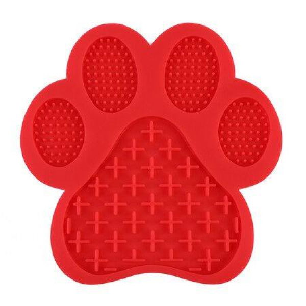 Pet Lick Mat For Pet Bathing Grooming And Dog Training Slow Feeder Dog Lick Mat Durable Silicone Dog Peanut Butter Lick Mat