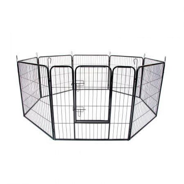 Pet Playpen Heavy Duty Foldable Dog Cage 8 Panel 32 Inches