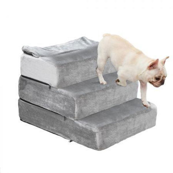 Pet Stairs 3 Steps Portable Adjustable Medium