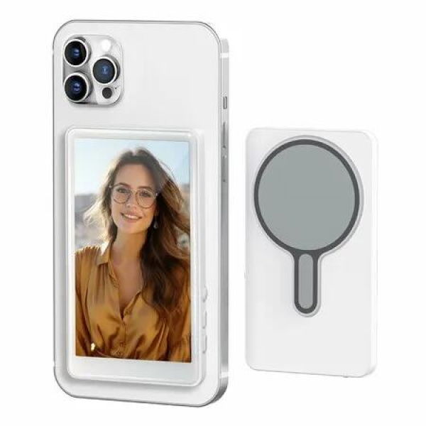 Phone Vlog Selfie Monitor Screen Magnetic Wireless Casting for iPhone Live Streaming Low Latency Christmas Gift