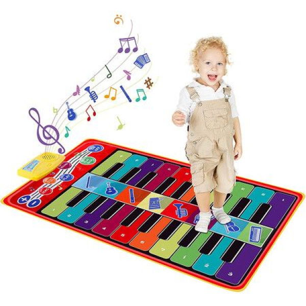 Piano Mat Keyboard Music Mat Toy For Boys And Girls (Dual Way To Play)