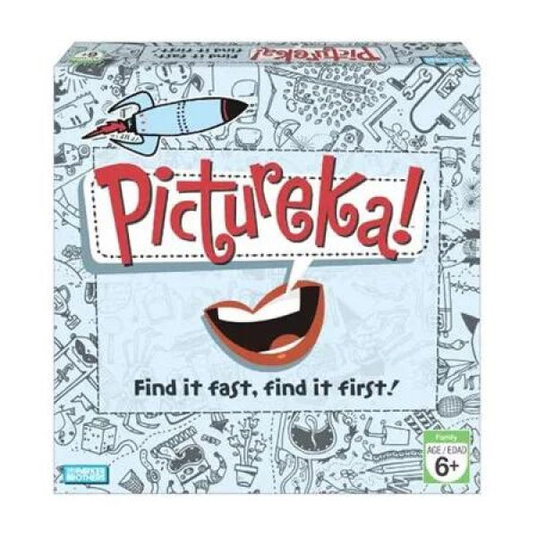 Pictureka Game Parker Brothers Board Family Games Night Entertainment Quick Play Social Challenge