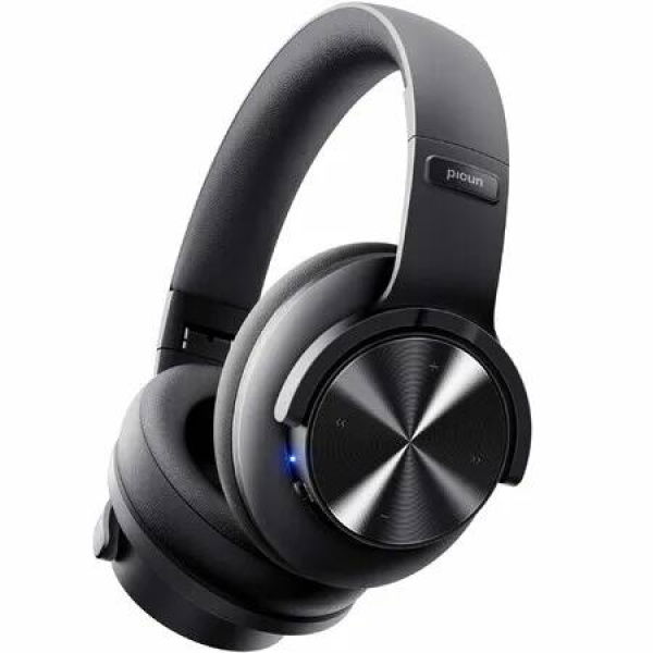 Picun B8 Bluetooth Headphones,120H Playtime Headphones Wireless Bluetooth with 3 EQ Modes,Low Latency,Hands-Free Calls,Over Ear Headphones Black