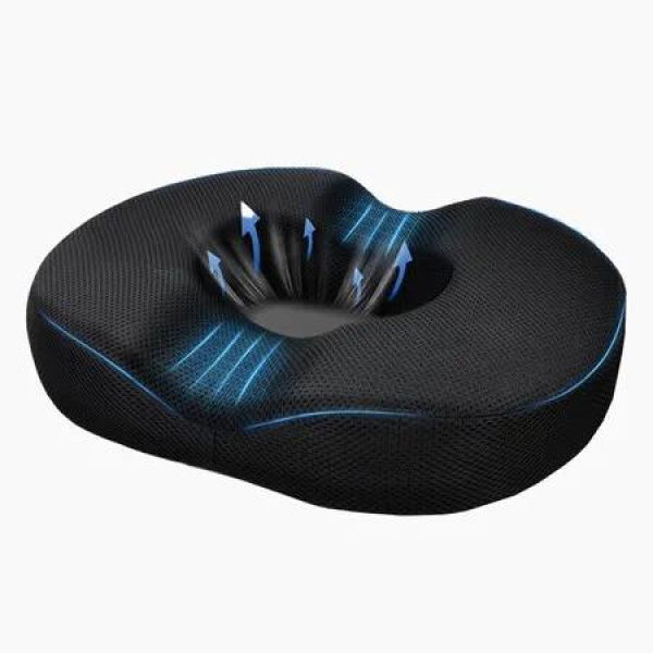 Pillow Seat Cushion Donut Chair Cushions for Hemorrhoids,Tailbone,Memory Foam Lifting Cushions for Office Home Chairs