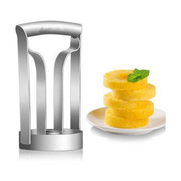 Pineapple Corer Large Stainless Steel Pineapple Corer Peeler Diameter 10 CM