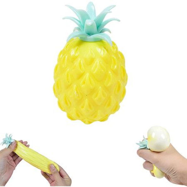 Pineapple Miniature Squeeze Balls Stress Anxiety Relief Squishy Toy For Adults With Anxiety