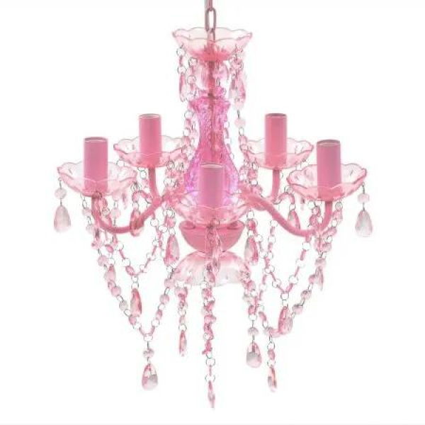 Pink Crystal Light 5 Bulb