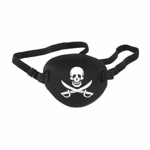 Pirate Eye Patches For Adults And KidsAdjustable Medical Eye Patch Eye Mask For Left Or Right Eye3D Amblyopia Eyepatch For Lazy Eye Halloween Pirate Costume