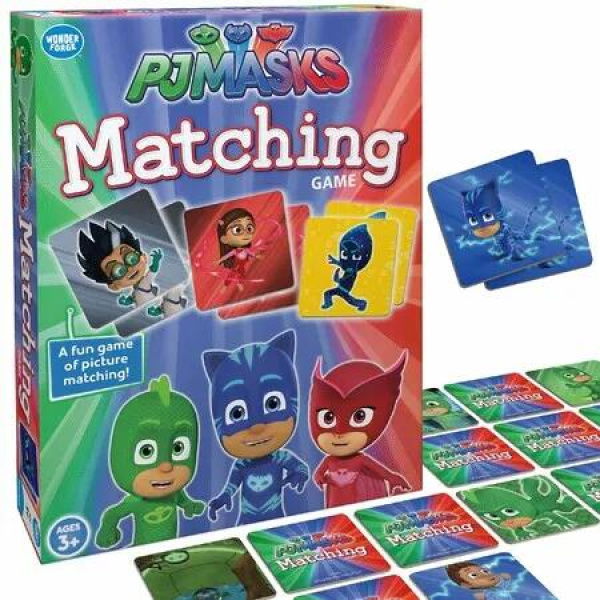 PJMasks Matching Game Board Card Memory Game birthday Party Fun Boys Girls Kids Age 3 to 5