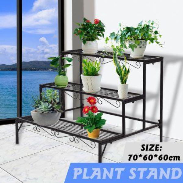 Plant Stand 3 Tier Rectangle