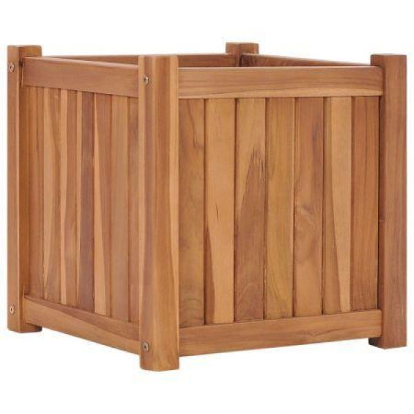 Planter 40x40x40 Cm Solid Teak Wood