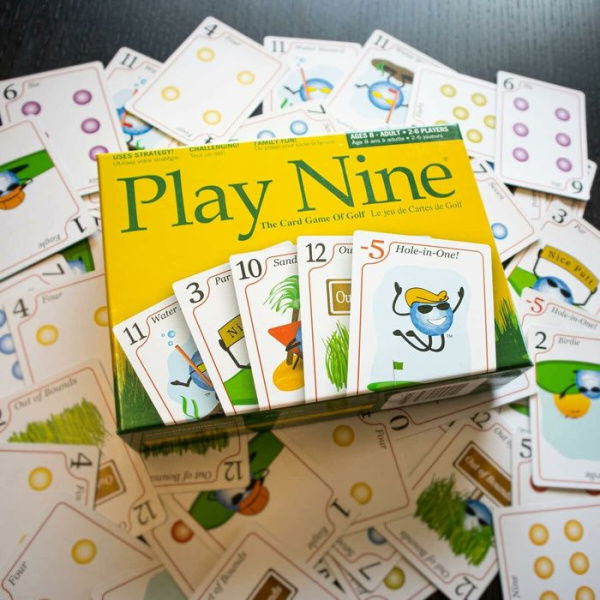 PLAY NINE The Card Game Of Golf Best Card Games For Families Strategy Game