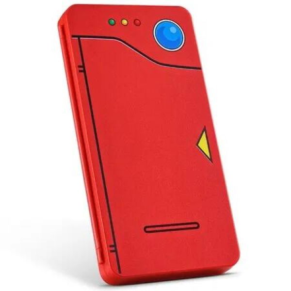 Pokedex Red Switch Game Case: Store and Protect 24 Switch Games and Micro SD Cards in Style