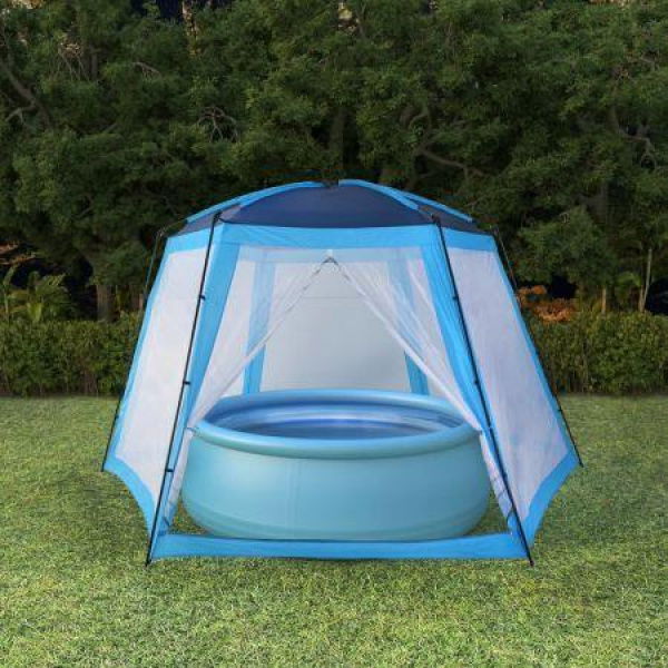 Pool Tent Fabric 500x433x250 Cm Blue