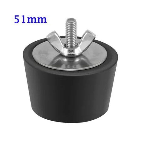 Pool Winterizing Plug Premium 51mm , Swimming Pool Winter Expansion Plugs with SS Screw, Stainless Steel Bolts, Heavy Duty Rubber