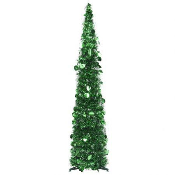 Pop-up Artificial Christmas Tree Green 120 Cm PET