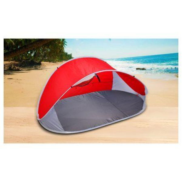 Pop Up Tent Camping Beach Red