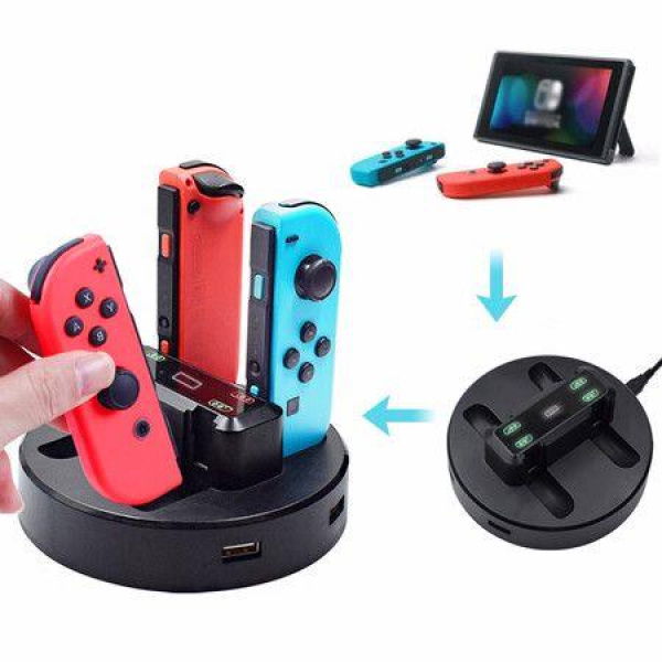 Portable Accessories For Nintendo Switch Controller Charger Docking Switch Joycon AC Station Adapter