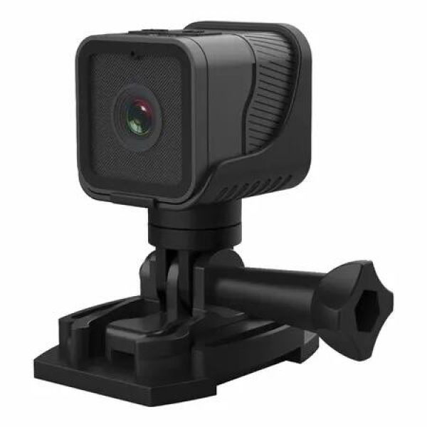 Portable Action Camera Hotspot WiFi Cameras 1080P HD Mini Sport Camera Microphone and Holder for Home Indoor Outdoor