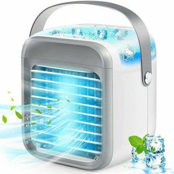 Portable Air Conditioner Rechargeable Evaporative Air Conditioner Fan With 3 Speeds Cooler For Home Office