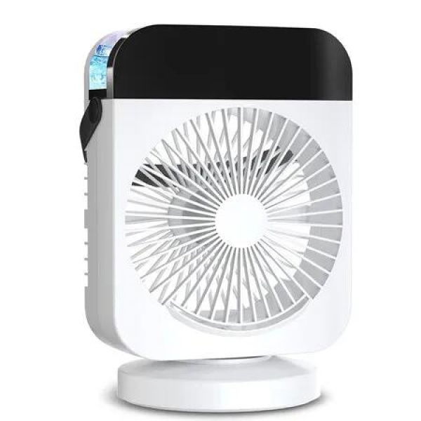 Portable Air Conditioners, Mini AC Evaporative Air Cooler with 4 Speeds, 2 Mist, Screen Control, Oscillating, Cooling Fan That Blow Cold Air for Bedroom