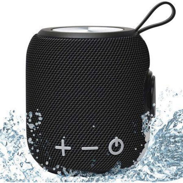 Portable Bluetooth Speaker 360 HD Surround Sound And Rich Stereo Bass For Travel And Party (black)