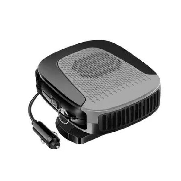 Portable Car Defroster and Heater with 12V Power, Ceramic Heating, and Cooling Fan for Demisting and Warming