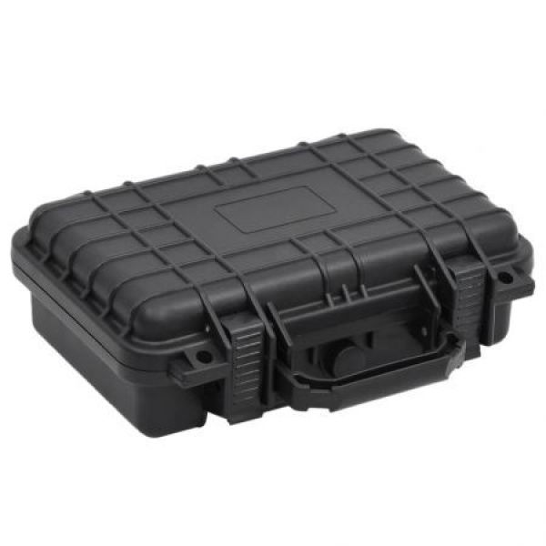 Portable Flight Case Black 30x22x10 Cm PP