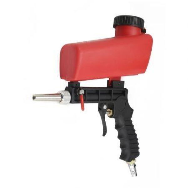 Portable Gravity Sandblasting Gun Miniature Pneumatic Sand Blasting Device