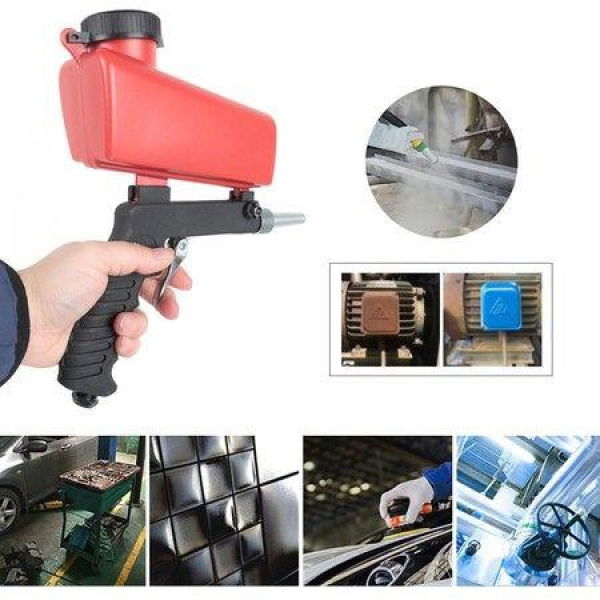 Portable Gravity Sandblasting Gun Pneumatic Small Sand Blasting Machine