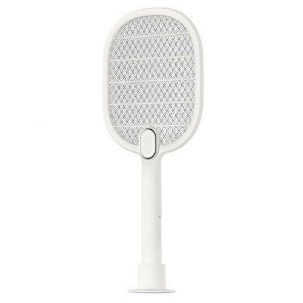 Portable Rechargeable Electric Mosquito Swatter With Base