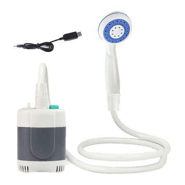 Portable Shower For Camping. Rechargeable Portable Outdoor Shower Head With Hose. 1.8m Hose.