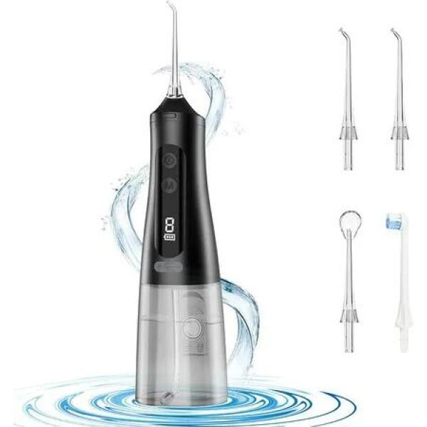 Portable Water Flosser with 9 Cleaning Modes for Optimal Dental Hygiene at Home and On-the-Go