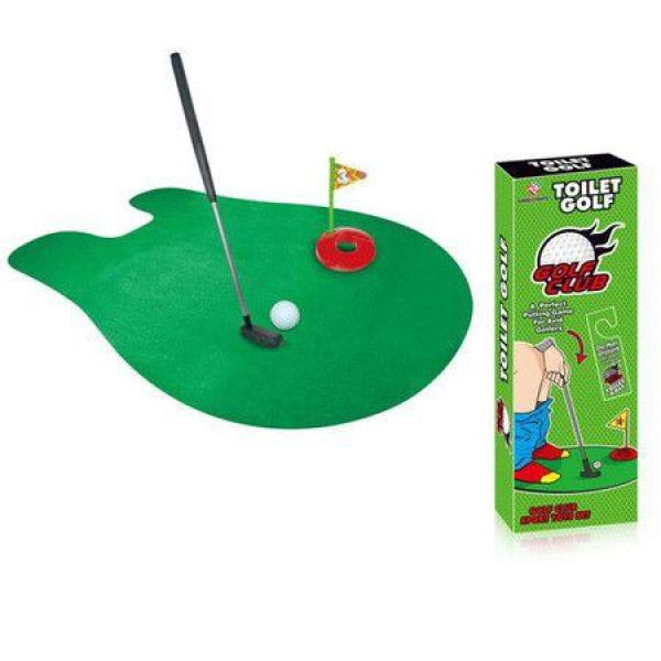 Potty Putter Toilet Time Golf Game