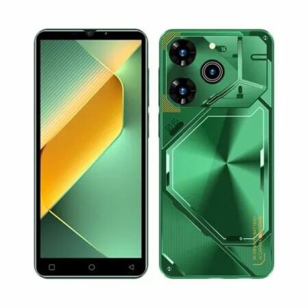 Pova6Pro 4G Smartphone with 5.0 Inch IPS Display,2GB RAM+16GB ROM,4G Dual SIM,Support WiFi Bluetooth GPS Unlocked Mobile Phone Green