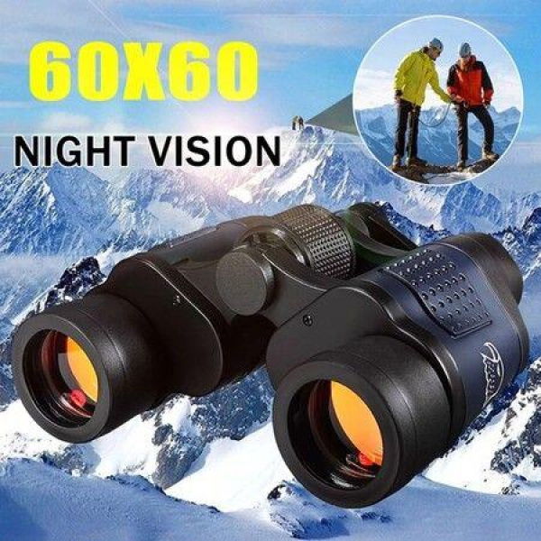 Professional Hunting Binoculars Night Sight Telescope For Hiking Travel Field Work Forest Fire Protection HD 60x60 3000M