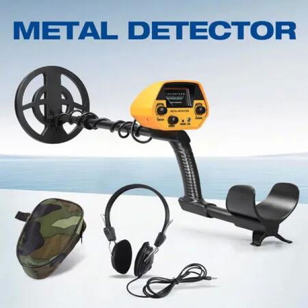 Professional Metal Detector with Waterproof Search Coil, Adjustable Length & Dual Modes - for Adults Kids Beginners, Treasure Hunting, Security Check, Gold