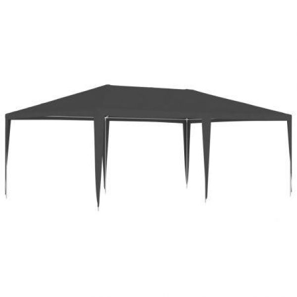 Professional Party Tent 4x6m Anthracite 90g/m²