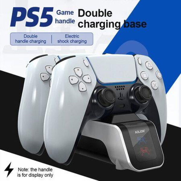 PS5 Dual USB Handle Fast Charging Dock Station Stand Charger For Play Station 5 PS5 Game Controller Joypad Joystick